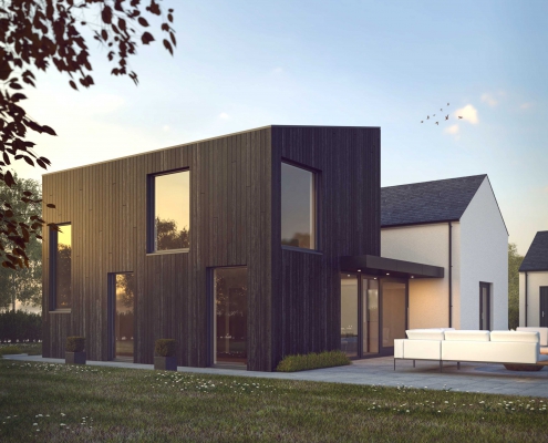 Modern Extension to traditional House