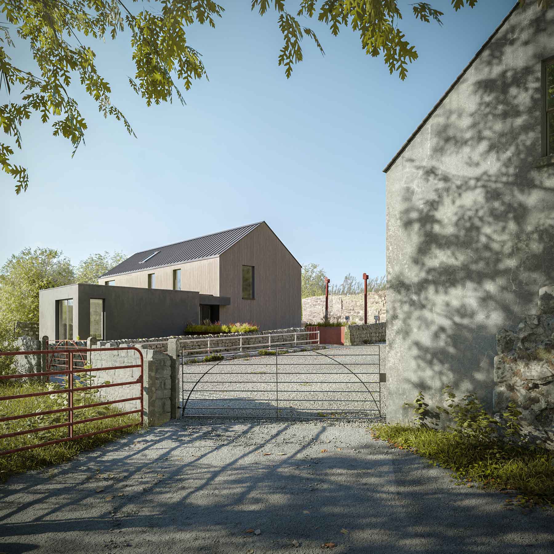Marshall McCann Architects — AMONGST THE WALLS Co. Dublin